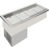 Ванна холодильная встраиваемая, L1.43м, 4GN1/1-150, 0/+10С, нерж.сталь