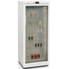 Шкаф холодильный медицинский,  250л, 1 дверь стекло, 6 полок стекло, +2/+15С, дин.охл., белый, подсветка